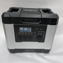 2000w portable power station outdoor power supply with long cycle time battery