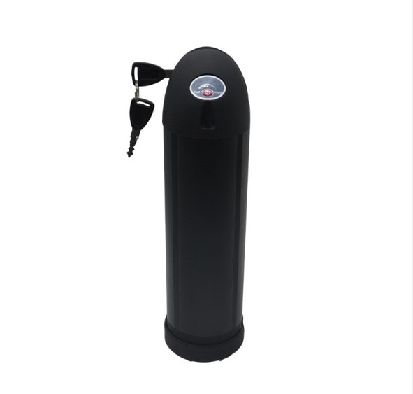 18650 21700 lithium ion ebike battery pack with bottle case 